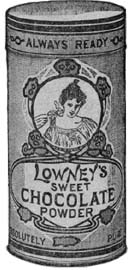 another ad- a drawing of a can of chocolate powder